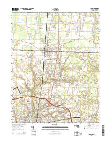 Delmar 2014 topographic map thumbnail