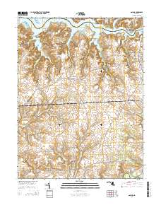 Galena 2014 topographic map thumbnail