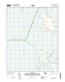 Kedges Straits 2014 topographic map thumbnail