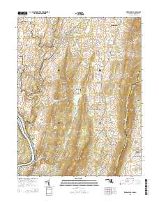 Keedysville 2014 topographic map thumbnail