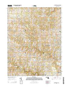 Jarrettsville 2014 topographic map thumbnail