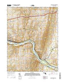 Point of Rocks 2014 topographic map thumbnail