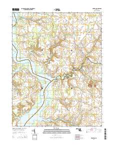 Preston 2014 topographic map thumbnail