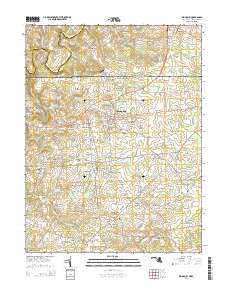 Rising Sun 2014 topographic map thumbnail
