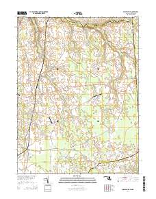 Sudlersville 2014 topographic map thumbnail