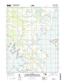 Wingate 2014 topographic map thumbnail