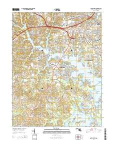 South River 2014 topographic map thumbnail
