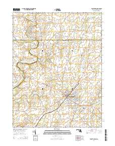 Taneytown 2014 topographic map thumbnail