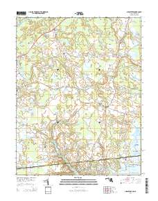 Girdletree 2014 topographic map thumbnail