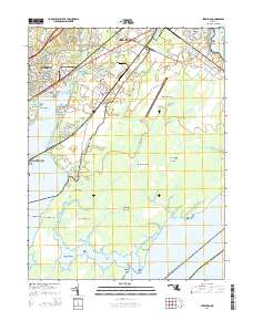 Perryman 2014 topographic map thumbnail