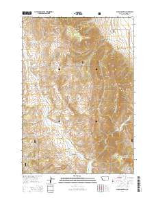 Dixon Mountain 2014 topographic map thumbnail