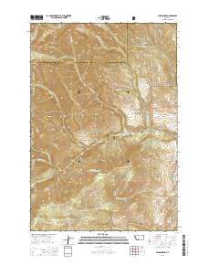 Lewis Creek 2014 topographic map thumbnail