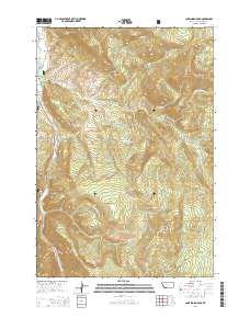 Lone Indian Peak 2014 topographic map thumbnail