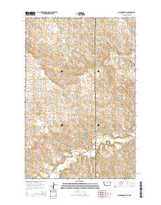 Odland Dam NE 2014 topographic map thumbnail