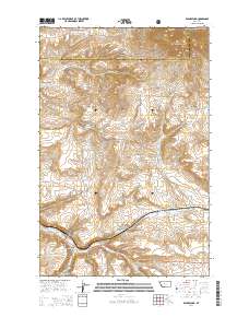 Raynesford 2014 topographic map thumbnail