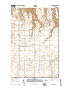 Rice Reservoir 2014 topographic map thumbnail