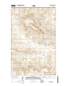 Roanwood 2014 topographic map thumbnail