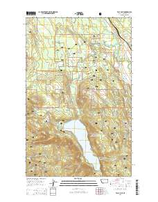 Tally Lake 2014 topographic map thumbnail