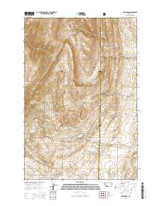 Wallrock 2014 topographic map thumbnail