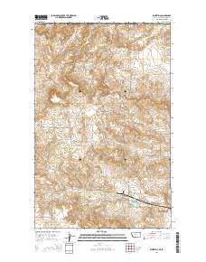Whitetail 2014 topographic map thumbnail