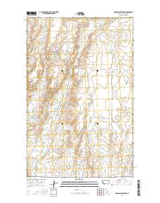 Forsman Reservoir 2014 topographic map thumbnail