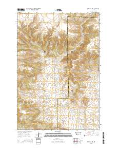 Stephens Hill 2014 topographic map thumbnail