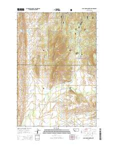 Scab Rock Mountain 2014 topographic map thumbnail