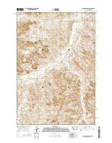 Hammond Draw SW 2014 topographic map thumbnail