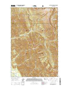 Haystack Mountain 2014 topographic map thumbnail