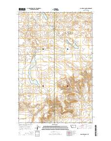 Glacier Colony 2014 topographic map thumbnail