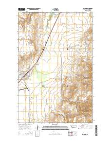 Big Sandy 2014 topographic map thumbnail