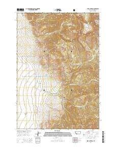 Lake Cameron 2014 topographic map thumbnail