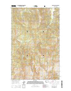 Kofford Ridge 2014 topographic map thumbnail