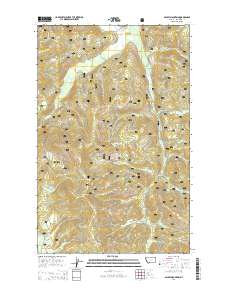Ashley Mountain 2014 topographic map thumbnail