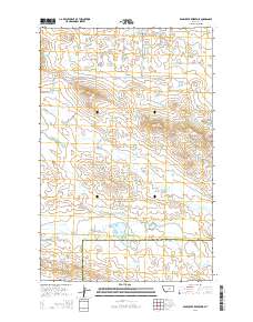 Bear Creek Reservoir 2014 topographic map preview