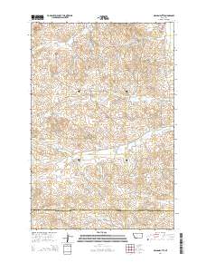 Nelson Butte 2014 topographic map thumbnail