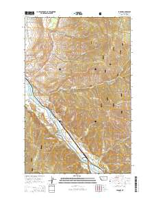 Paradise 2014 topographic map thumbnail