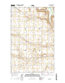 Dry Lake 2014 topographic map thumbnail