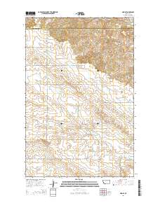 Enid SE 2014 topographic map thumbnail