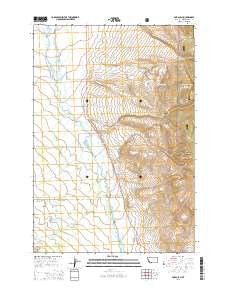 Fox Gulch 2014 topographic map thumbnail