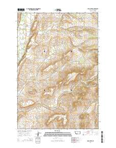 Lena Creek 2014 topographic map thumbnail