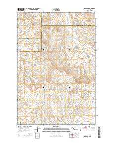 Crow Rock SE 2014 topographic map thumbnail