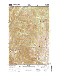 Dewey 2014 topographic map thumbnail