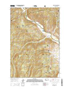 Dickie Hills 2014 topographic map thumbnail
