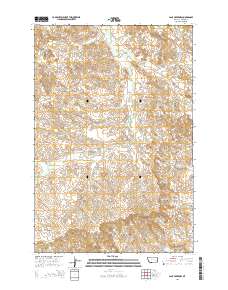 Jack Creek NW 2014 topographic map thumbnail