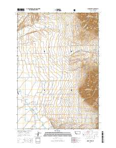 Miser Creek 2014 topographic map thumbnail