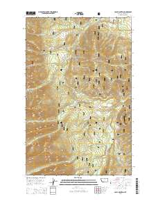 Cable Mountain 2014 topographic map thumbnail