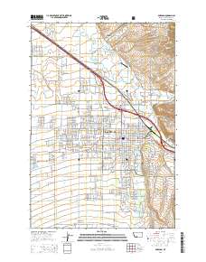 Bozeman 2014 topographic map thumbnail