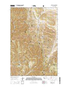 Whites City 2014 topographic map thumbnail