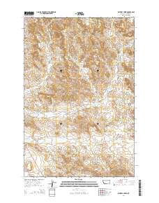Whitney Creek 2014 topographic map thumbnail
